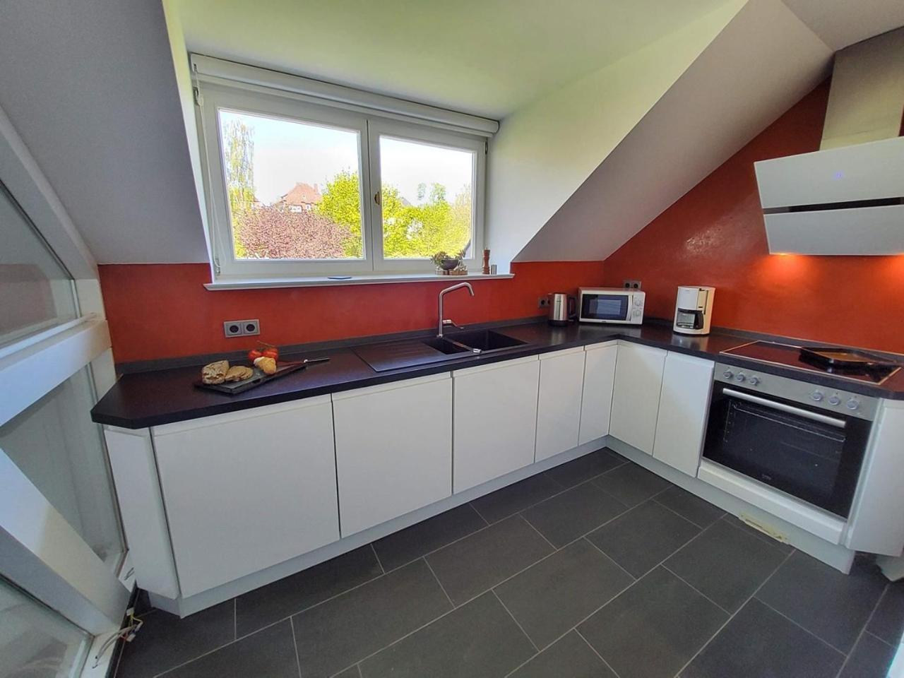 מינדן Fewo 110Qm Mit Balkon An Weser/Glacis/City מראה חיצוני תמונה